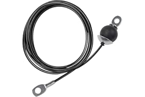 LFJ Replacement Gym Cable Adjustable Fitness Pulley Cable Steel Wire Rope for Cable Machine Home Gym Weight Lift Pulley Syste