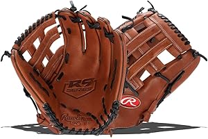 Rawlings R9 13" Slow Pitch Softball Glove: R9SP130-6DB Right Hand Thrower