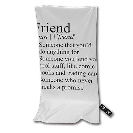 Yuteea Stranger Things Friend Definition Dish Towels Funny Tea