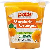 MW Polar Snack Cup, Mandarin Oranges in Light Syrup, 7 Ounce (Pack of 12)
