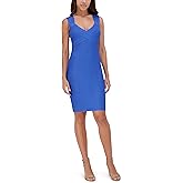 Siena Womens Bandage Knit Sweatheart Neckline Bodycon Mini Dress