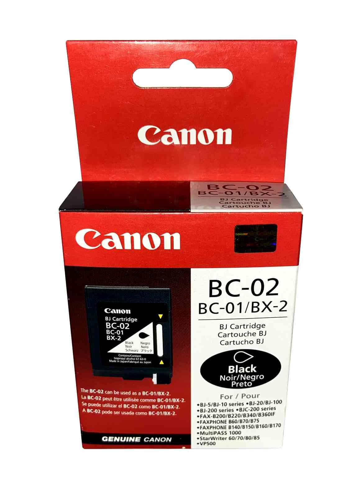 T907 – 02 Printhead/Ink 550S Black Bj 200, Canon BJC 150/210/240/250