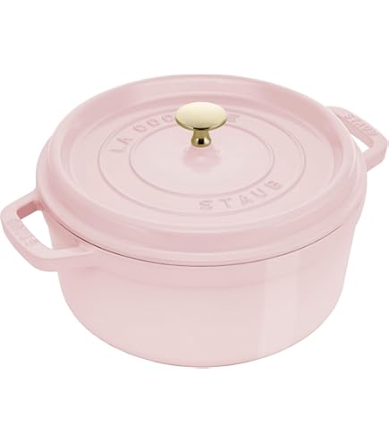 Amazon.com: staub La Cocotte de GOHAN Sorbet Rose Z1030-213 La