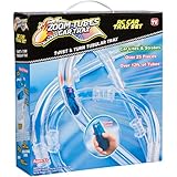 ZOOM TUBES CAR TRAX, 25-Pc RC Car Trax Set with 1 Blue Racer and Over 12ft of Tubes (As Seen on TV)