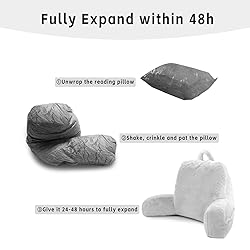 OAISZ Reading Pillow for Sitting in Bed
