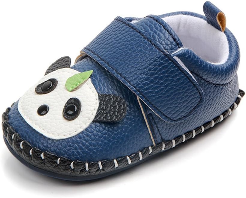 LIDIANOInfant/Toddler Baby Non Slip Rubber Soft Sole Cartoon Walking Slip on Shoes Home/Outdoors