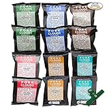 Nuages ​​de porc, Échantillonneur de toutes les saveurs, Assortiment de 12 paquets