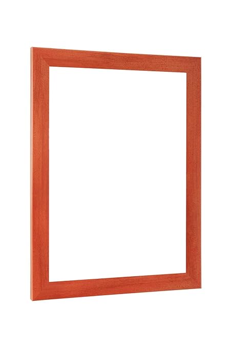 NiRa35-Top Bilderrahmen 37.5x98 cm in Terracotta mit Antireflex-Acrylglas