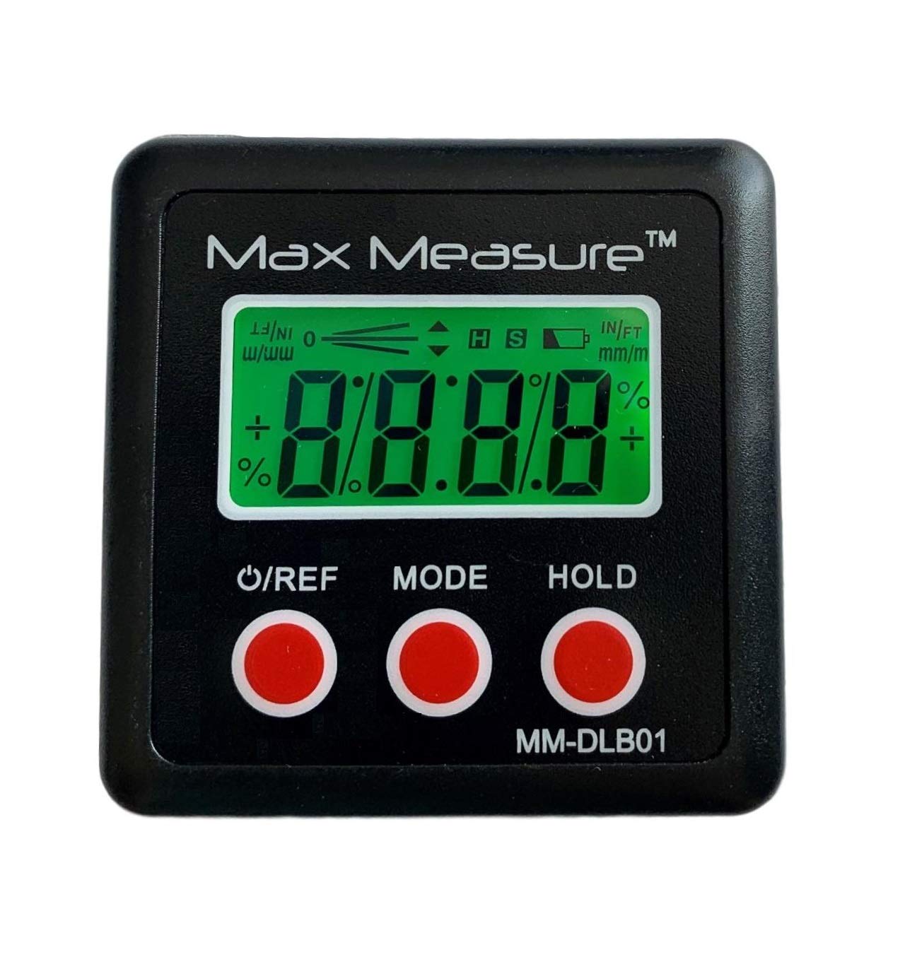 INCLINOMETER Digital Protractor Angle Bevel Level Box Gauge 360° Waterproof IP54 Backlight