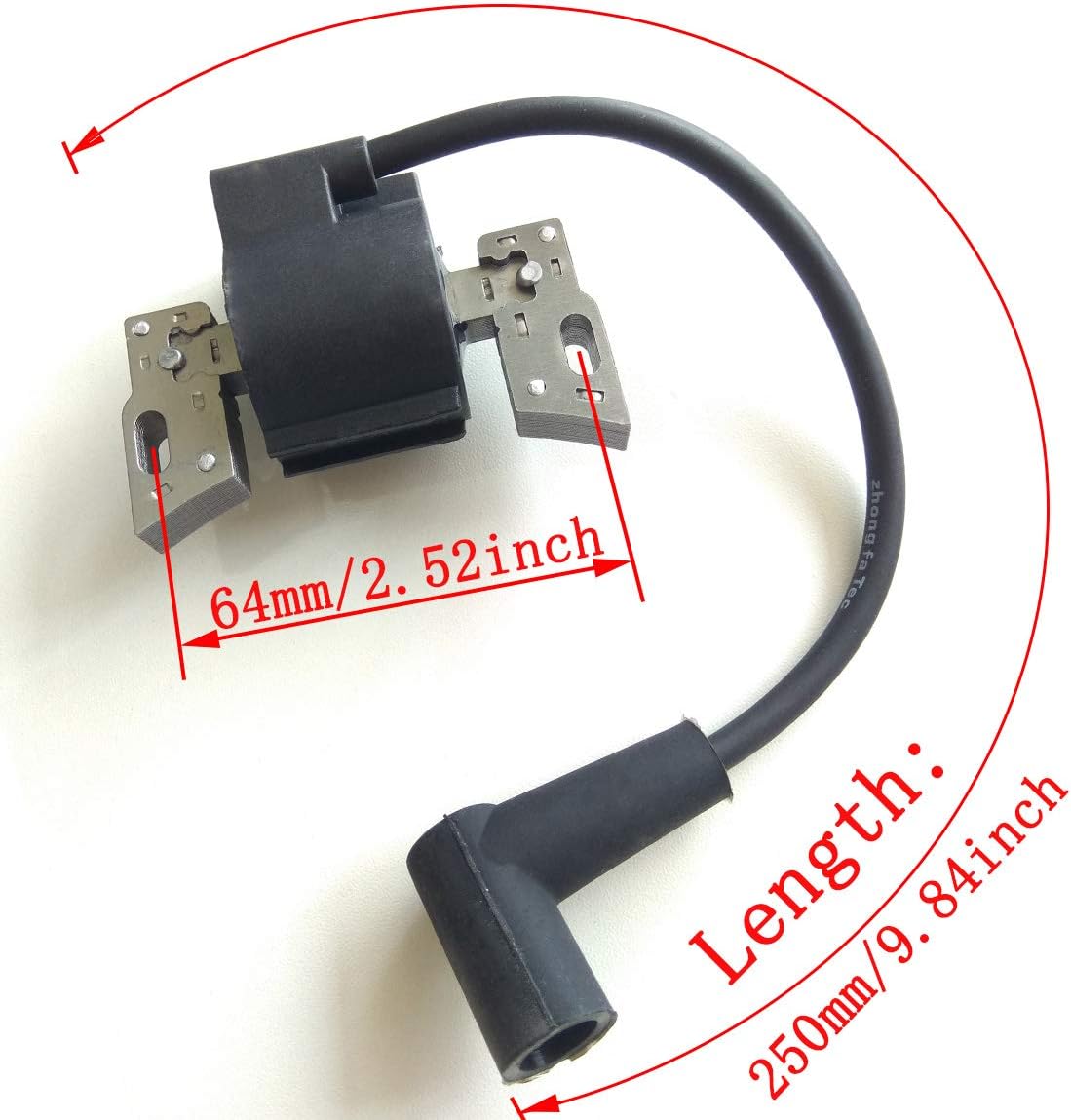 LIYYOO 593872 799582 Ignition Coil + Spark Plug for Briggs & Stratton 08P502 09P602 09P702 Armature Magneto Lawn Mower Engines : Garden & Outdoor