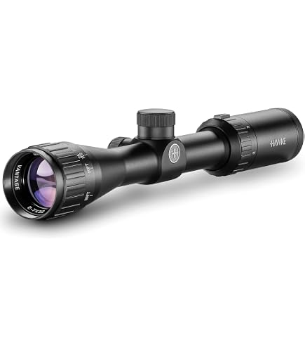 Hawke Sport Optics Airmax 4-12x40 AO Rifle Scope, AMX Reticle, 1/4