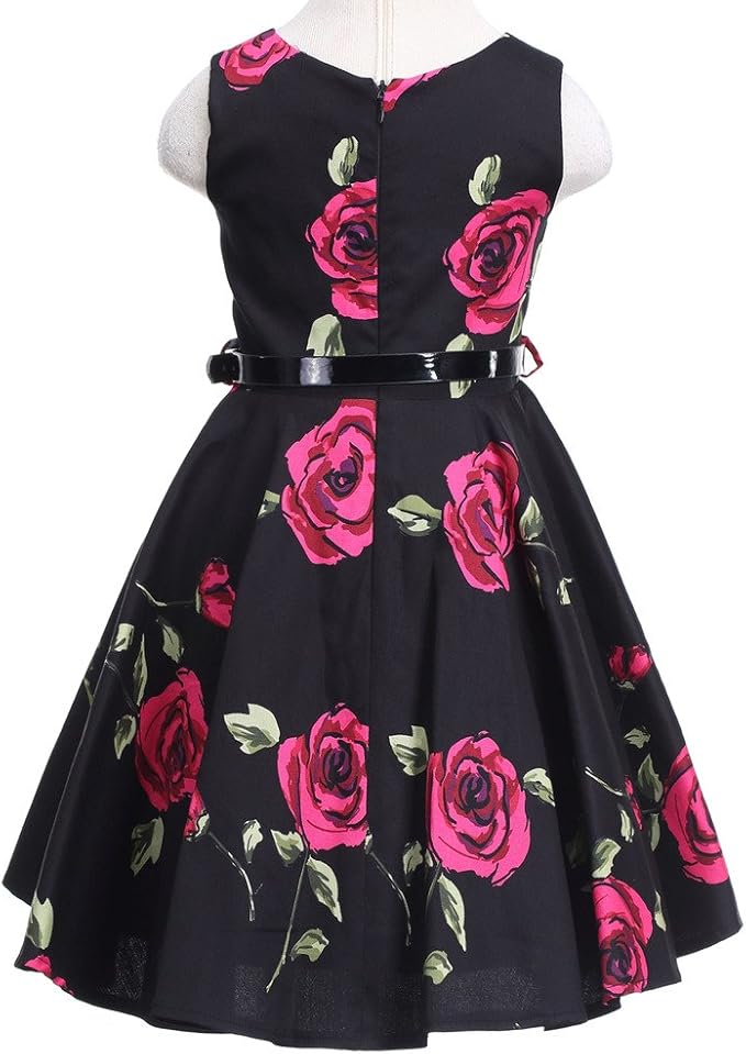 girls floral party dress