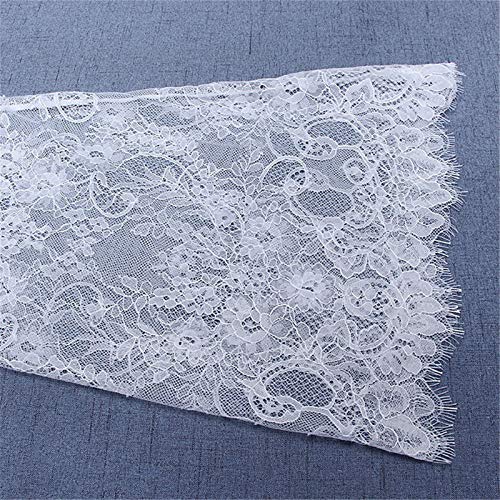 CofeeMO Women's Sheer Lace Maxi Cardigan Beach Cover Ups,Flare Sleeve Airy Sexy Summer Tops Shawls(White,L)