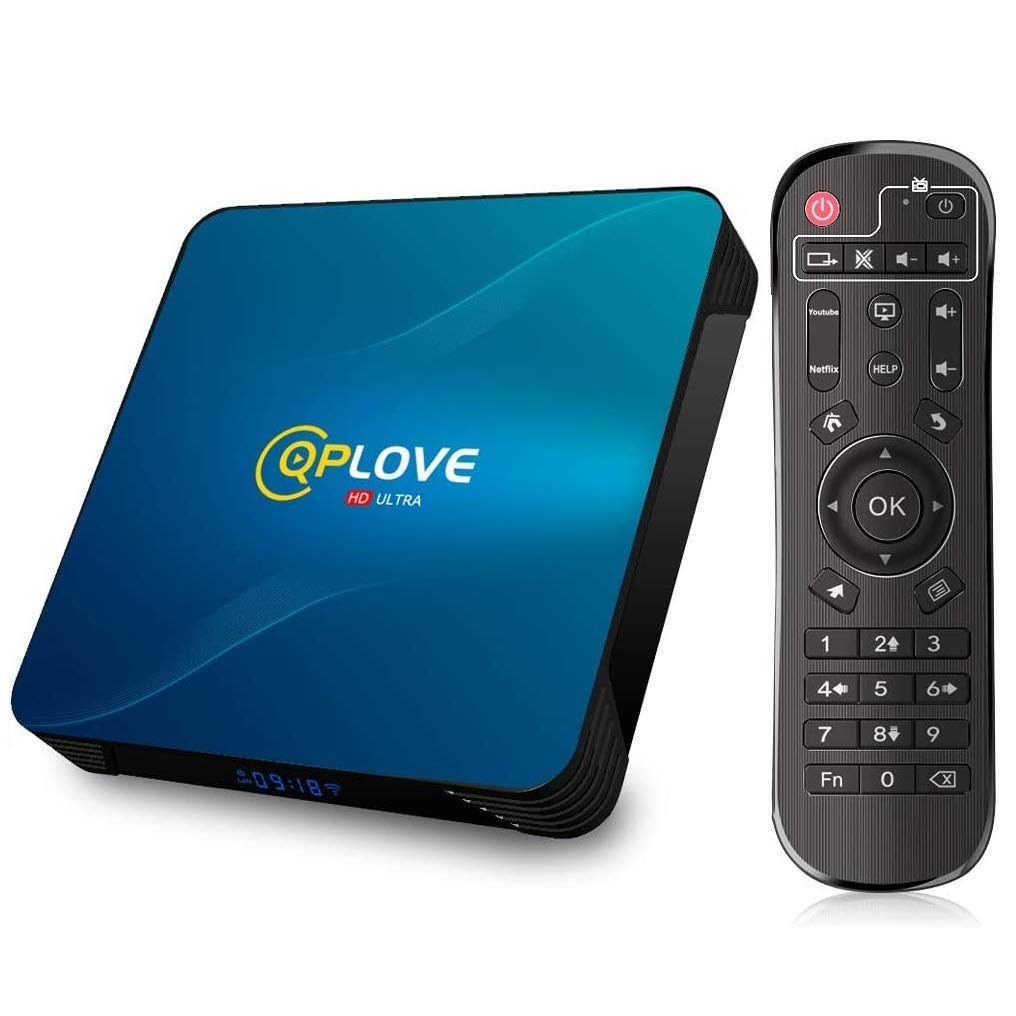 Android TV Box,【4GB RAM 64GB ROM】 QPLOVE Q8