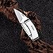 Knife Money Clip - Pocket Folding Knife - EDC Fold Knives Classic Stainless Steel Blade with Metal Clip on Handle - Best Mini Knife - Grand Way - Birthday Christmas Gifts for Men and Women 6662 PC
