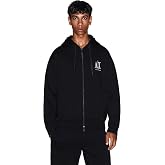 Armani Exchange Men's Cotton Icon Logo Full Zip Sweatshirt