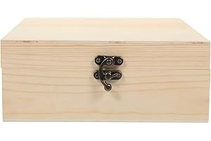 JOINPAYA Wooden Tea Bag Storage Box with 4 Compartments Compact Design 7.87 X 7.87 X 3.14 Inch Desk