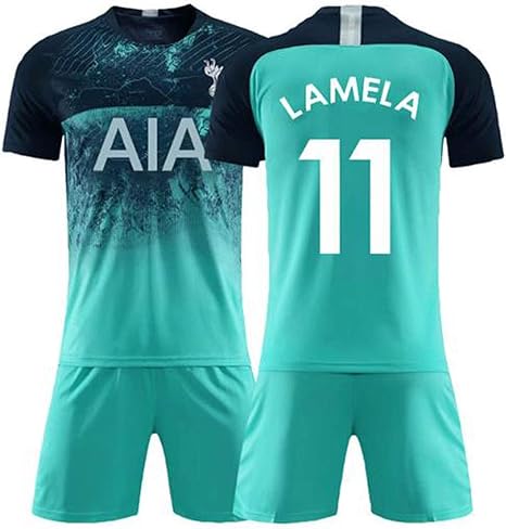 Amazon Co Jp サッカーユニフォーム子供大人用 18 19トッテナムアウェイサッカージャージ ラメラ 背番号11 Lamela 上下セット Tシャツ半ズボン サッカーウェア レプリカマッチ トレーニングチームスポーツウェア 通気性 ユニセックス Color Green Size