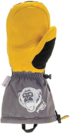 fish monkey yeti mittens