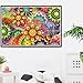 Large Premium Full 5D Diamond Painting Full Drill Kaleidoscope Mandala Paint by Number Kits Embroidery Paintings Pictures Arts Craft for Home Wall Decor 16 x 20 inch
