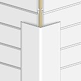 Truly PVC Supplies White 50mm UPVC Flexi Angle Trim 5m Plastic Architrave Cover view 5