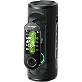 MILESEEY GeneSonic Pro Golf GPS Speaker with 43K+ Courses No-Subscription | Detachable GPS Handheld Rangefinder, MagLock, Color Touchscreen, Visual &amp; Audible Yards, Layup/FCB/Hazard, 15H Battery, IP67