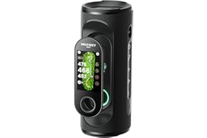 MiLESEEY GeneSonic Pro Golf Speaker with Detachable GPS Rangefinder Handheld, 43000+ No Subscription Preloaded Courses, View 
