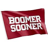 Desert Cactus University of Oklahoma UO Flag - 3 x 5 Feet Sooners Banner, Indoor/Outdoor Durable Fabric, 100% Polyester Design (Style X)
