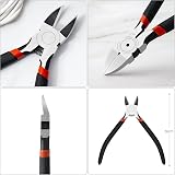 BOENFU 2 Pack 6 Inch Flush Cutters Wire Cutters Precision Side Cutter Ultra view 4