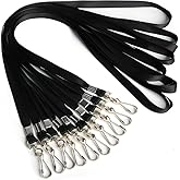 Antspirit Lanyards for Id Badges Lanyard with Clip Swivel Hooks for Name Tags ID Badge Holder, Employees, Students, Attendees