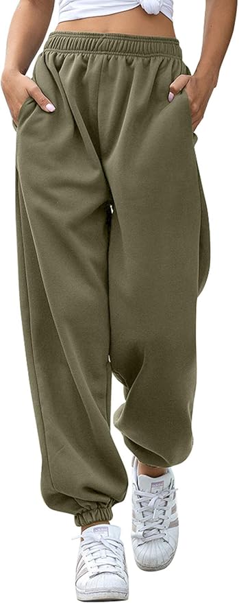 Damen Sporthose Hohe Taille - Trainingshose Aus Polyester