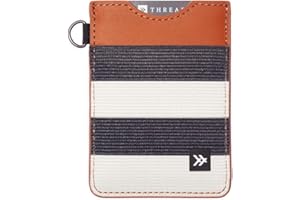 Thread Wallets Ultra Slim Minimalist Card Holder Wallet (Rugby)