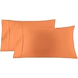 Joyching Queen Pillow Case Set of 2, 100% Brushed Microfiber Pillowcases 1200, Silky Soft Cooling Bed Pillow Covers, Wrinkle 