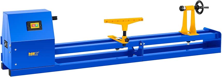 MSW Torno Para Madera MSW-WL1000 (400 W, Longitud: 1010 mm, Ø 300 mm, 4