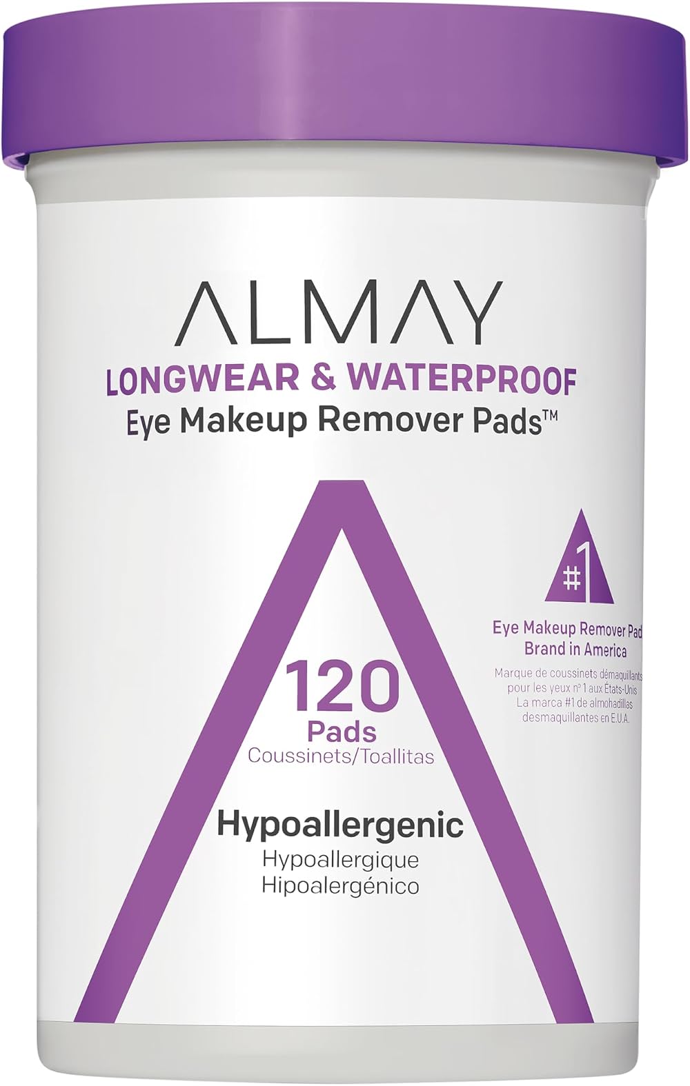 Almay Biodegradable Longwear Waterproof Eye Makeup Remover Pads