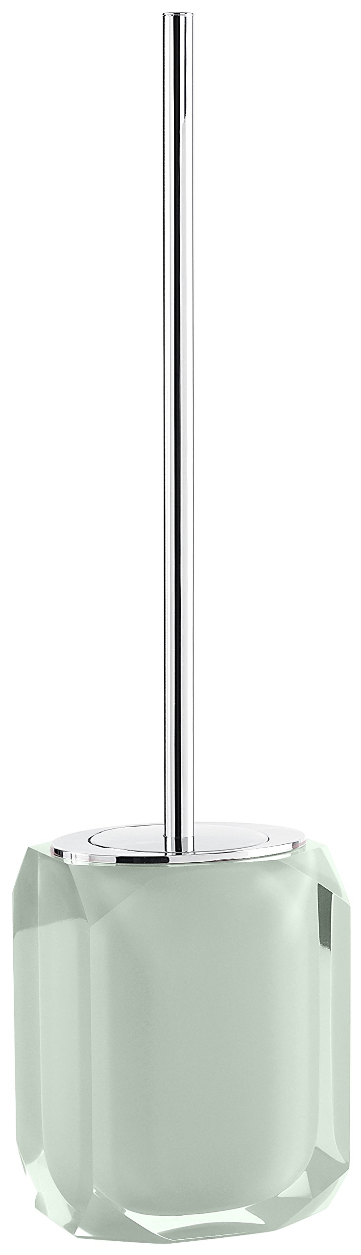 Gedy Chanelle Toilet Brush, Resin, Green, 8.6 x 10.6 x 45.7