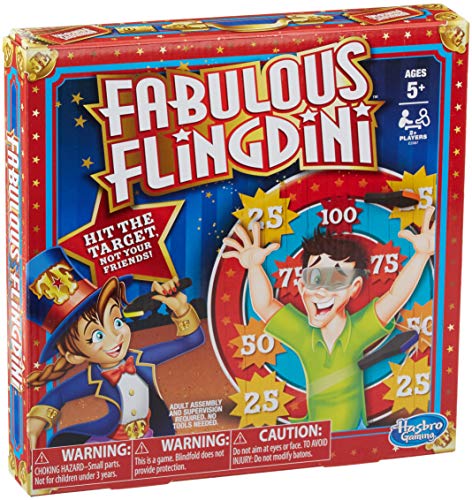 Hasbro E2987 Fabulous Flingdini Family Game with Targets