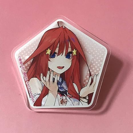 Amazon Co Jp 中野五月 アクリルバッジ 等身 五等分の花嫁 Otaラボcafe オタラボカフェ コラボカフェ 羽田空港 限定グッズ 五月 いつき 五頭分の花嫁 ホビー 通販