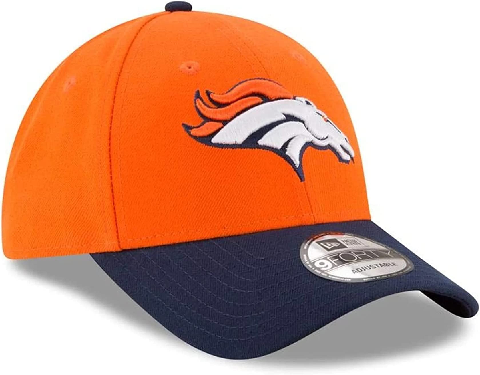 New Era NFL The League 9FORTY Adjustable Hat Cap One Size Fits All (as1, Alpha, one_Size, Denver Broncos Alternate)