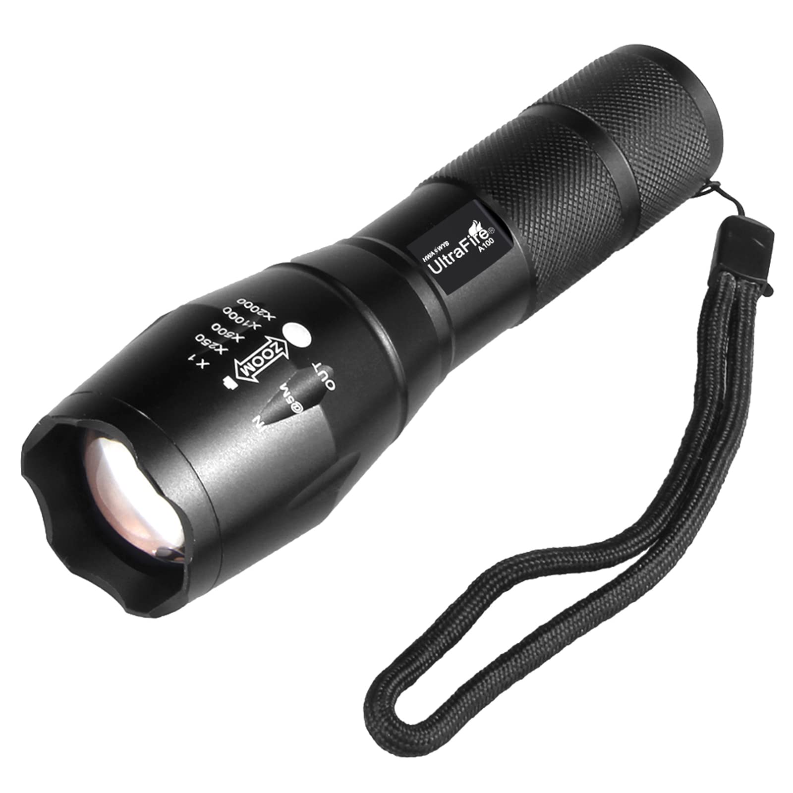 ULTRAFIRE IR LED Torch 940nm Adjustable Focus Infrared Illuminator, Zoomable IR Light for Night Vision Coyote Hog Predator Hunting, A100-IR