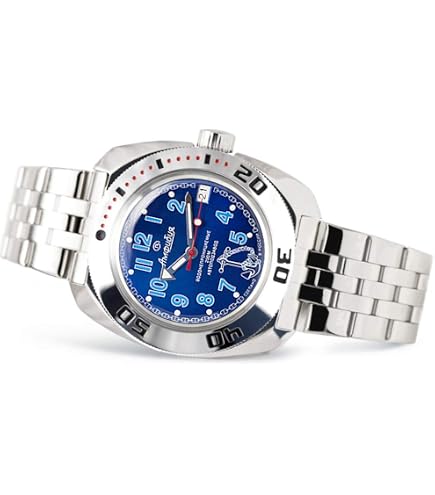 Amazon.com: VOSTOK | Classic Amphibian Automatic Self-Winding