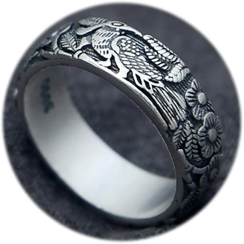Bague biker argent Clearance