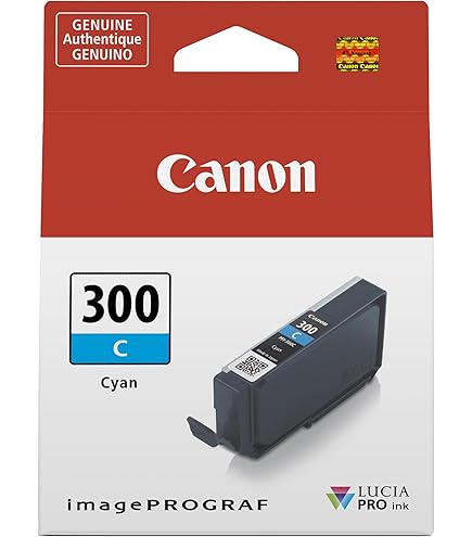 Amazon.com: Canon PFI-300 Genuine Red Ink Tank, Compatible with