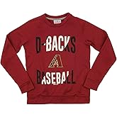 Outerstuff MLB Boys Youth (8-20) Performance Fleece Crew Neck Long Sleeve Sweatshirt - Team Options