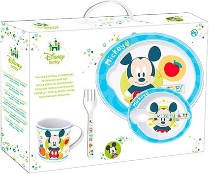 Badabulle Disney Baby Mickey Coffret Repas Coffrets Repas Le Repas De Bebe