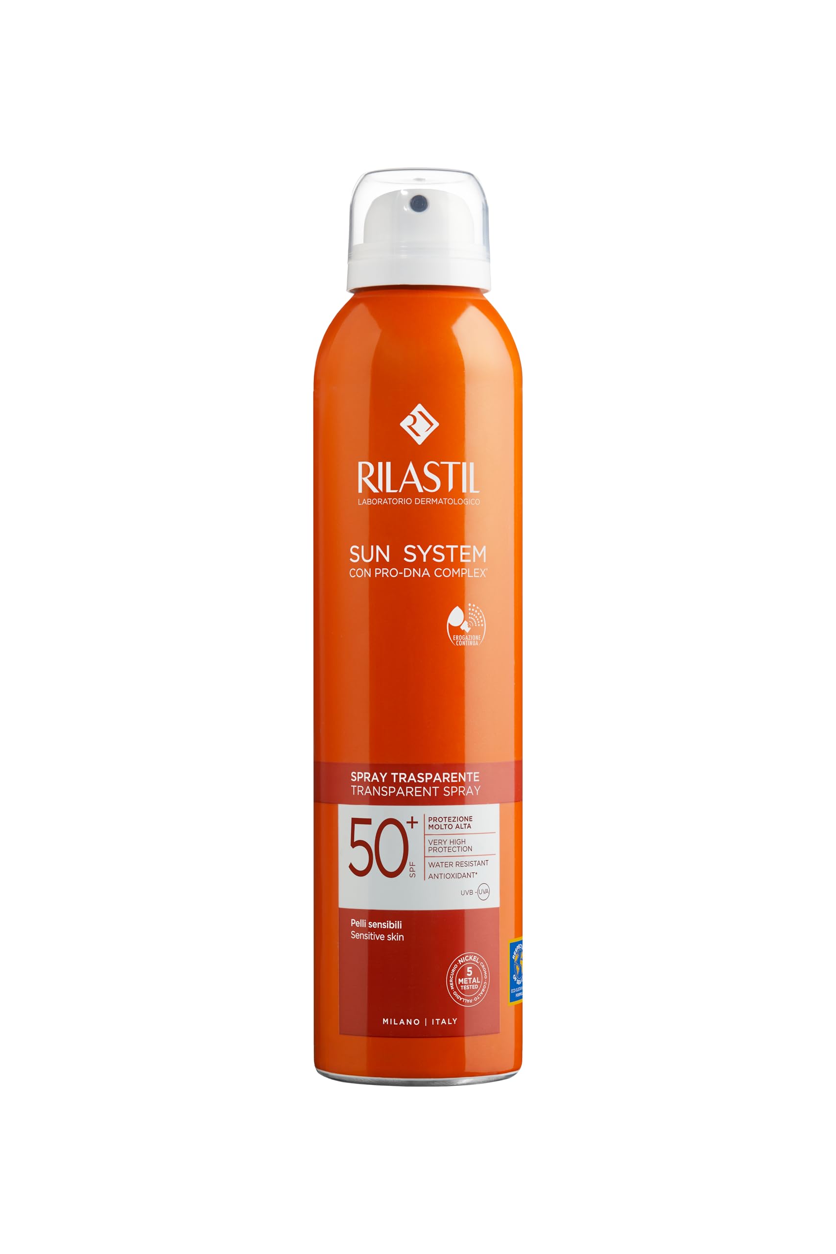SUN SYSTEM SPF50+ transparent spray 200 ml