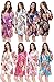 Bridesmaids Robes Floral Wedding Bride by Endless Envy (White)