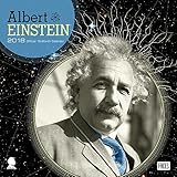 Einstein 2018 12 x 12 Inch Monthly Square Wall Calendar by Faces, Scientist Physicist Pop Art Relativity (Multilingual Edition) by 