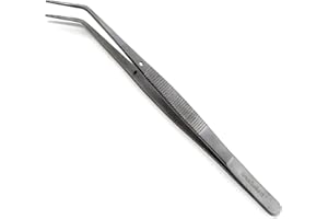 Multi Purpose Kitchen Tweezers with Precision Stainless Steel Tongs for Pince Culinary Cuisine Cooking and Plating Food by Ch