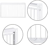 MOGOULUA 40cm Bird Cage Door Pigeon Entrance One-Way Gate Loft Coop White Iron view 8